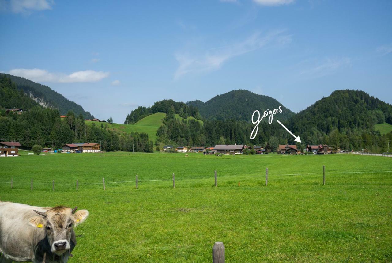 Geigers Ferienhaus Tiefenbach bei Oberstdorf Екстериор снимка